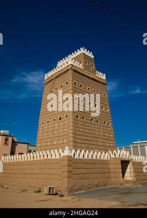 Traditionelles altes Lehmhaus, Najran Provinz Najran, Saudi-Arabien Stockfoto