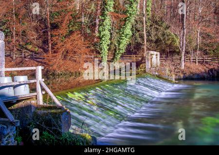 DE - BADEN-WÜRTTEMBERG : der Blautopf Stockfoto