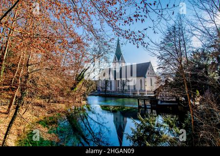 DE - BADEN-WÜRTTEMBERG : Klosterkirche von Blaubeuren Stockfoto