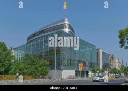 CDU-Bundestagshauptquartier, Klingelhoeferstraße Tiergarten, Berlin, Deutschland Stockfoto