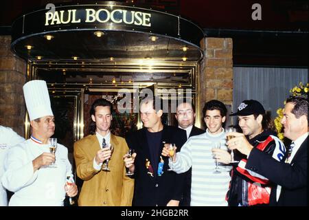 Archiv 80ies: Französischer Küchenchef Paul Bocuse, Frankreich Stockfoto