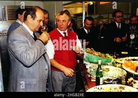 Archiv 80ies: Französischer Küchenchef Paul Bocuse, Frankreich Stockfoto