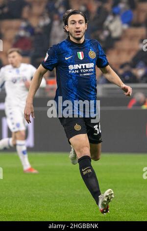 Mailand, Italien - januar 19 2022 - Inter-Empoli Coppa Italia - Credit: Christian Santi/Alamy Live News Stockfoto