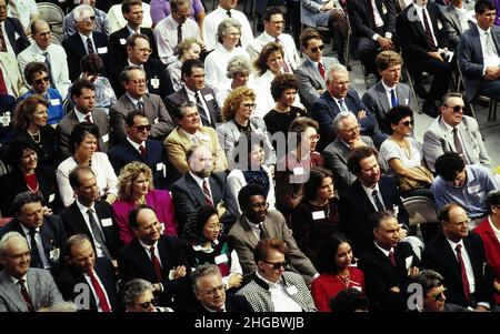 Austin, Texas USA 1988: Eröffnung des Sematech-High-Tech-Forschungskonsortiums in Austin. XX Stockfoto