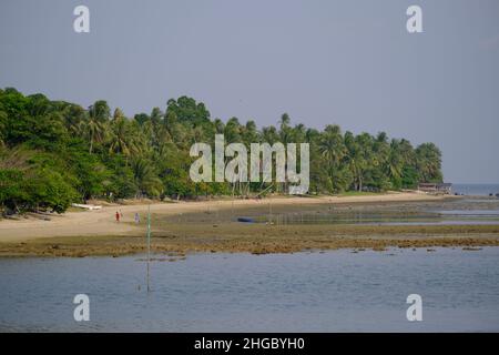 Indonesia Batam - Sambau Nongsa Beach Stockfoto