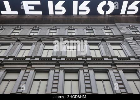 Terrorgebäude in Budapest. Opfer des Kommunismus und des nationalsozialismus. Ungarn Stockfoto