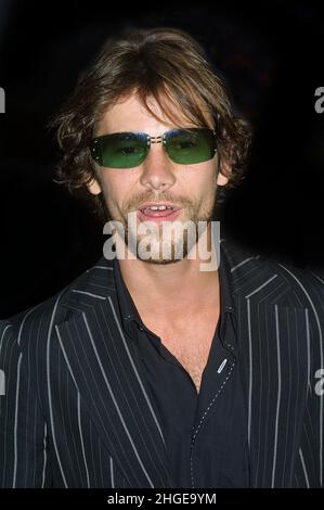 Jamiroquai bei der Star Wars-Premiere in London am 14th. Mai 2002. Stockfoto