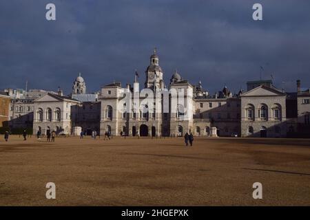 Horse Guards Parade, London, Großbritannien, 20. Januar 2022. Quelle: Vuk Valcic / Alamy Stockfoto