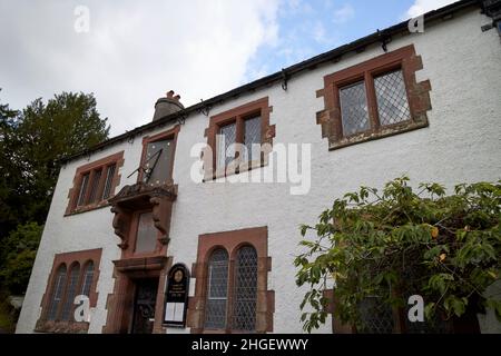 hawkshead Gymnasium hawkshead Village Lake District, cumbria, england, großbritannien Stockfoto