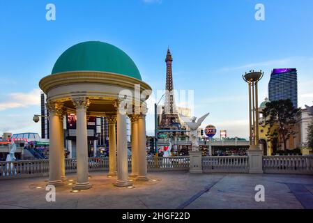 Caesars Palace am Las Vegas Strip Stockfoto