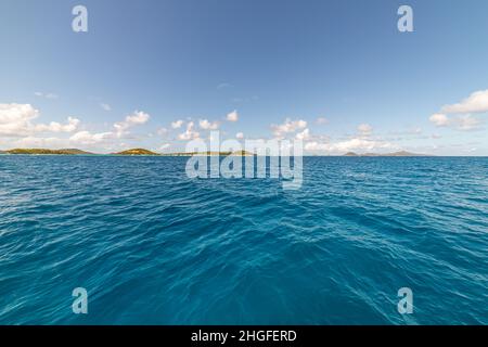 St. Vincent und die Grenadinen, Petit Tabac, Tobago Cays Stockfoto