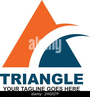 Dreieck Logo Design Inspiration Vektor Vorlage Stock Vektor