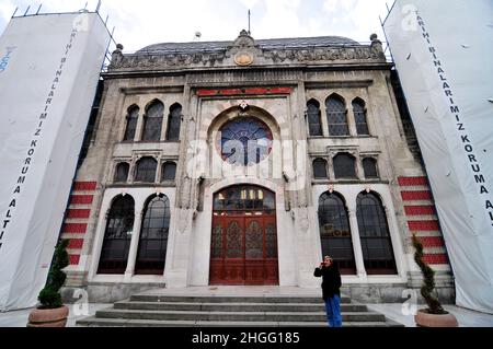 Sirkeci Bahnhof in Istanbul, Türkei. Stockfoto