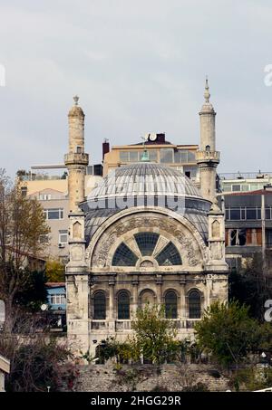 Cihangir Moschee in Beyoğlu, Istanbul, Türkei. Stockfoto