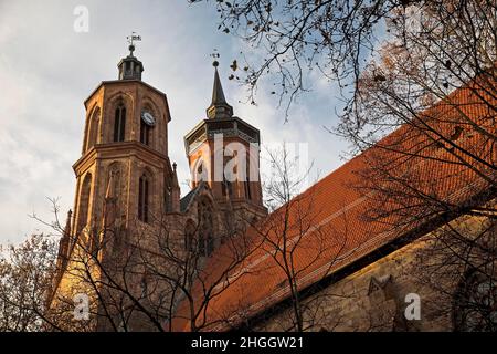 Evangelische Kirche St.-Johannis in Göttingen, Deutschland, Niedersachsen, Göttingen Stockfoto