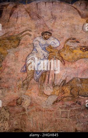 Betania Jordan: Ort, an dem Jesus getauft wurde Stockfoto