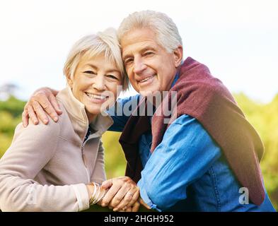 Ruhestand - die besten Jahre unseres Lebens Stockfoto