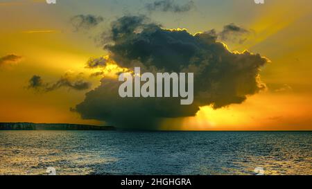 Onival, Plage et bord de mer, falaises et sable Stockfoto