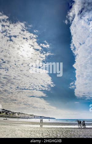 Onival, Plage et bord de mer, falaises et sable Stockfoto