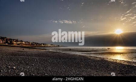 Onival, Plage et bord de mer, falaises et sable Stockfoto