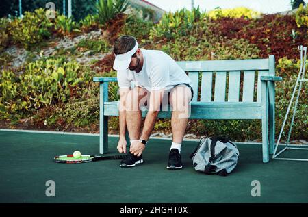 Sich auf eine weitere zerschlagte Session vorbereiten Stockfoto