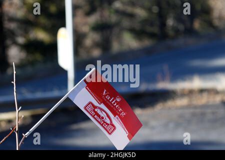 Monte Carlo, Monaco. 21st Jan, 2022. Ambiente während der WRC World Rally Car Championship 2022, Ausgabe 90th der Rallye Monte Carlo vom 20. Bis 23. Januar 2022 in Monaco - Foto Grégory Lenormand / DPPI Credit: DPPI Media/Alamy Live News Stockfoto