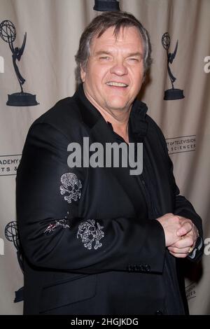 Der Musiker/Schauspieler Meat Loaf nimmt am 26. April 2011 an einem Abend mit „The Celebrity Apprentice“ in der Florence Gould Hall in New York Teil. Stockfoto