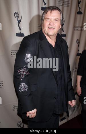 Der Musiker/Schauspieler Meat Loaf nimmt am 26. April 2011 an einem Abend mit „The Celebrity Apprentice“ in der Florence Gould Hall in New York Teil. Stockfoto