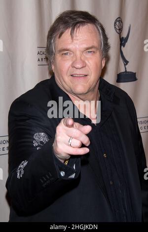 Der Musiker/Schauspieler Meat Loaf nimmt am 26. April 2011 an einem Abend mit „The Celebrity Apprentice“ in der Florence Gould Hall in New York Teil. Stockfoto