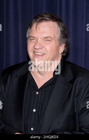 Der Musiker/Schauspieler Meat Loaf nimmt am 26. April 2011 an einem Abend mit „The Celebrity Apprentice“ in der Florence Gould Hall in New York Teil. Stockfoto