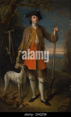 Philippe Mercier - Sir Edward Hales, Baronet, von Hales Place, Hackington, Kent Stockfoto