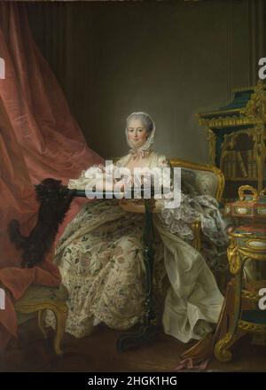 Madame de Pompadour an ihrem Tambour Rahmen - 1763 1764 - Öl auf Leinwand 217 x 156,8 cm - Drouais François-Hubert Stockfoto