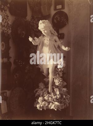 Alfredo Noack (Italienisch, geboren Deutschland - (Statue eines kleinen Mädchens) Stockfoto