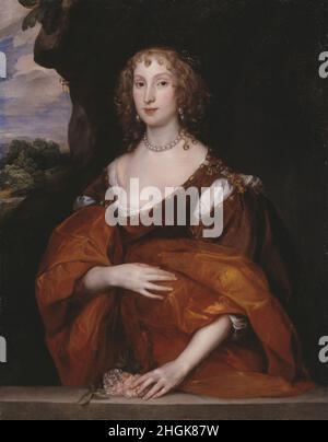 Porträt von Mary Hill, Lady Killigrew - 1638 - Öl auf Leinwand 106,5 x 83,3 cm - Van Dyck Antoon Stockfoto