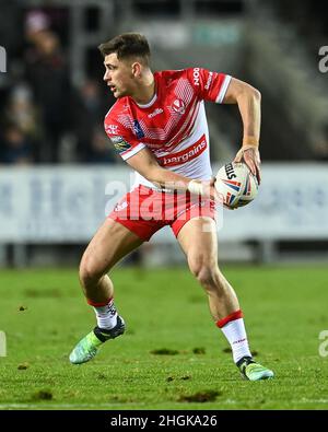 Lewis Dodd (7) von St. Helens in Aktion Stockfoto