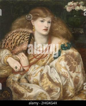 Monna Vanna - 1866 - Öl auf Leinwand 88,9 x 86,4 cm - Rossetti Dante Gabriel Stockfoto