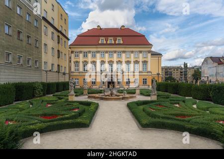 Breslau Stadtmuseum ehemaliger Königspalast - Breslau, Polen Stockfoto