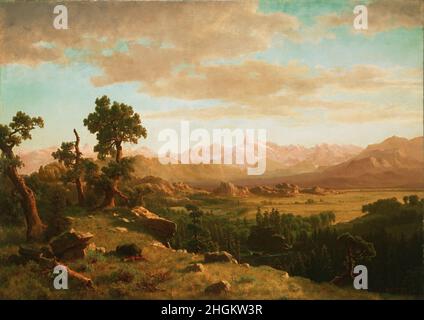 Albert Bierstadt - Wind River Country Stockfoto