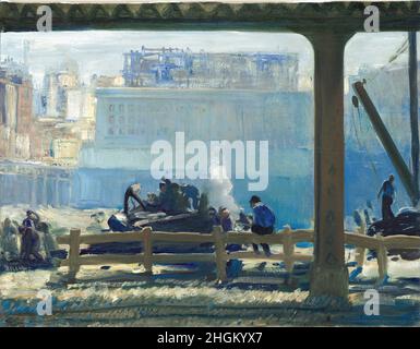 Blauer Morgen - 1909 - Öl auf Leinwand 86,3 x 111,7 cm - Balg George Stockfoto