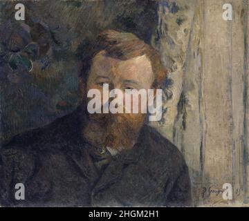 Portrait du peintre Achille Granchi-Taylor - 1885 - Öl auf Leinwand 46,1 x 55 cm - Gauguin Paul Stockfoto