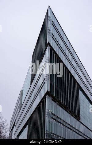 ZDF Fernsehstudio Hamburg - Deutsches Fernsehen - STADT HAMBURG, DEUTSCHLAND - 21. DEZEMBER 2021 Stockfoto