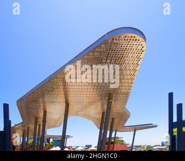 Perth, Australien - Yagan Square Entwicklung im Sommer von Lyons Architects / iredale pedersen hook architects / ASPECT Studios Stockfoto