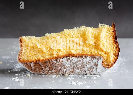 Pandoro, Italienischer Weihnachtskuchen Stockfoto