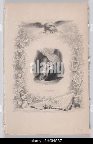 'Octavie' aus den Liedern von Béranger 1829 François-Louis Français. 'Octavie' aus den Liedern von Béranger. Chansons de Béranger. 1829. Tiefdruck. Fournier & Perrotin (Französisch). Melchior Péronard (Französisch). Ausdrucke Stockfoto