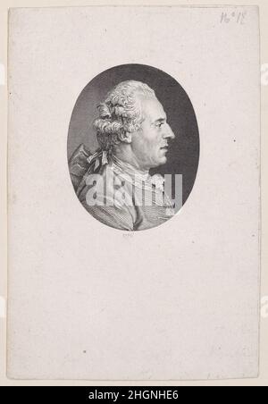 Porträt von Jean-Joseph Cassanéa de Mondonville 1776 Jean Marie Delattre. Porträt von Jean-Joseph Cassanéa de Mondonville. Jean Marie Delattre (Französisch, Abbeville 1745–1840 Fulham, London). 1776. Gravur. Jean-Joseph Cassanéa de Mondonville (Französisch, Narbonne 1711–1772 Paris). Ausdrucke Stockfoto