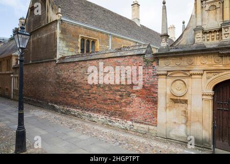 Senate House Passage, Cambridge, England. Stockfoto