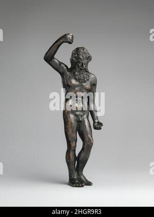 Neptun ca. 1500 Severo Calzetta da Ravenna Italienisch. Neptun. Severo Calzetta da Ravenna (Italiener, der 1496 aktiv war und vor 1543 starb). Italienisch, Padua. Ca. 1500. Bronze. Skulptur-Bronze Stockfoto