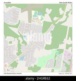 Avondale, Lake Macquarie Shire, Australien, New South Wales, S 33 4' 5'', E 151 27' 54'', map, Timeless Map veröffentlicht im Jahr 2021. Reisende, Entdecker und Abenteurer wie Florence Nightingale, David Livingstone, Ernest Shackleton, Lewis and Clark und Sherlock Holmes haben sich bei der Planung von Reisen zu den entlegensten Ecken der Welt auf Karten verlassen.Timeless Maps kartiert die meisten Orte auf der Welt und zeigt die Verwirklichung großer Träume Stockfoto