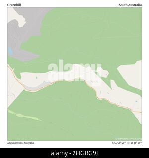 Greenfill, Adelaide Hills, Australien, South Australia, S 34 56' 59'', E 138 41' 30'', map, Timeless Map veröffentlicht im Jahr 2021. Reisende, Entdecker und Abenteurer wie Florence Nightingale, David Livingstone, Ernest Shackleton, Lewis and Clark und Sherlock Holmes haben sich bei der Planung von Reisen zu den entlegensten Ecken der Welt auf Karten verlassen.Timeless Maps kartiert die meisten Orte auf der Welt und zeigt die Verwirklichung großer Träume Stockfoto