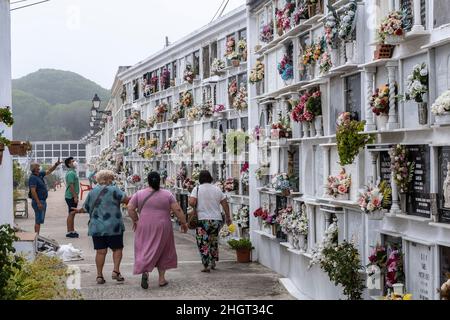 Friedhof, Barbate, Cadaz, Spanien Stockfoto